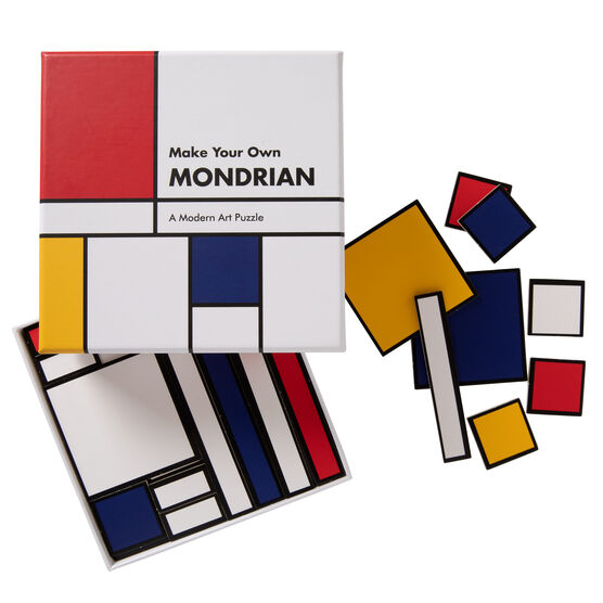 Make your own Mondrian: A Modern Art puzzle